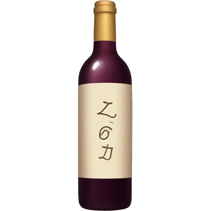 bottle of wine  emoji