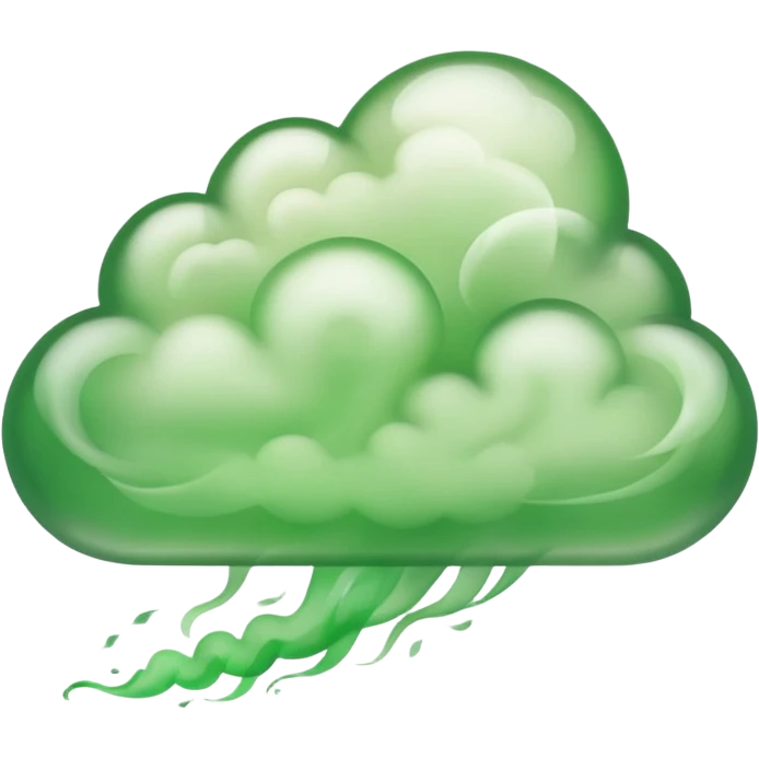 green smoke emoji