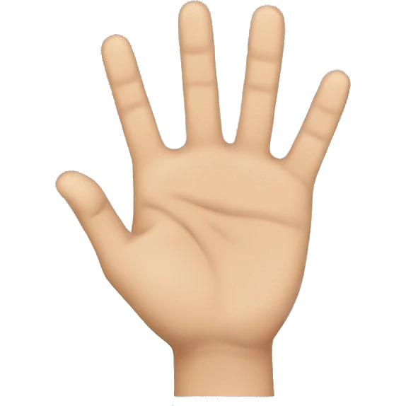 Two finger hand position  emoji