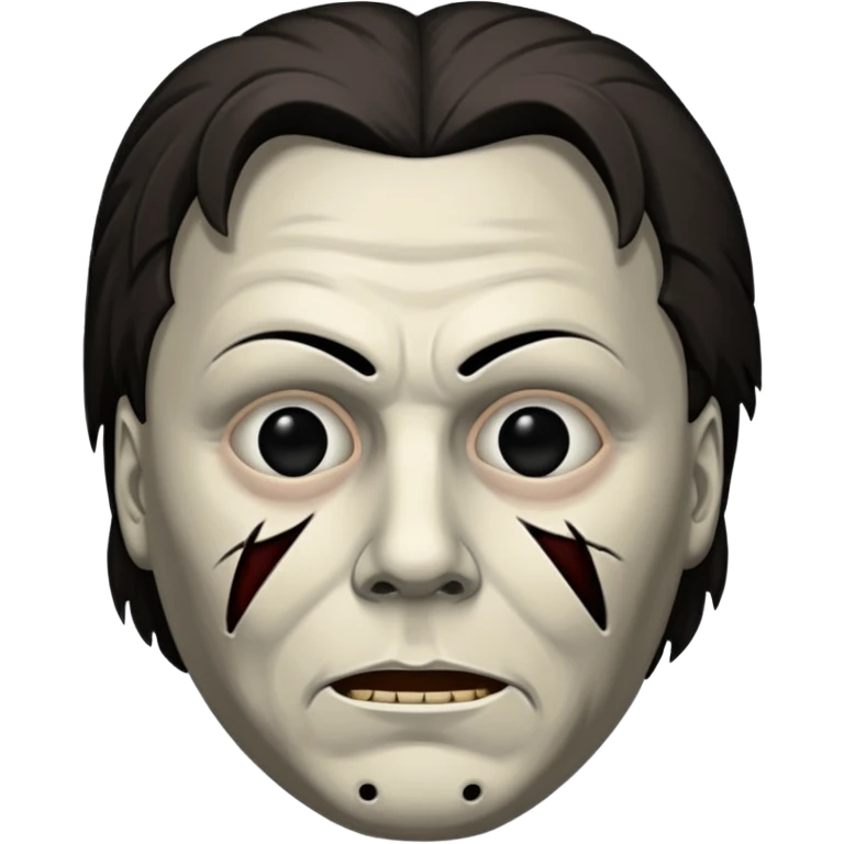michael myers black eyes emoji