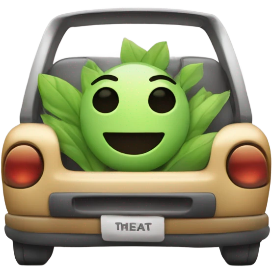 Car as a therapist  emoji