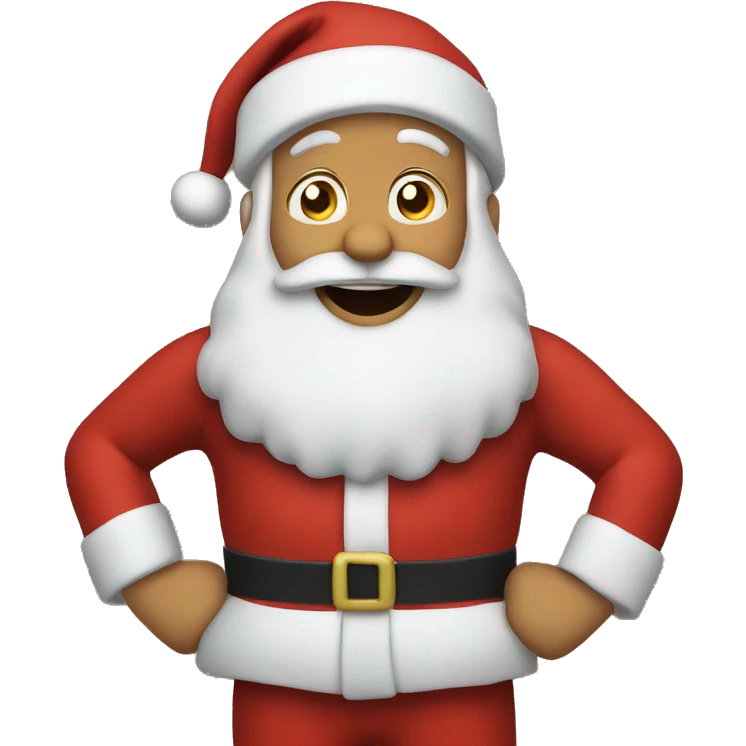 as santa claus emoji