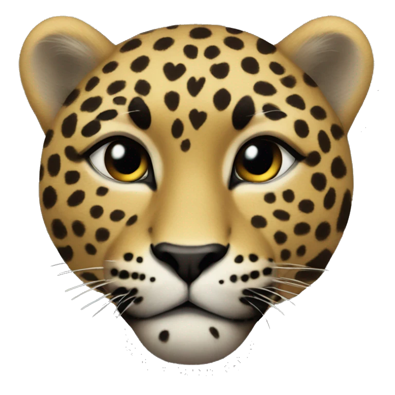 Cuore leopardato  emoji