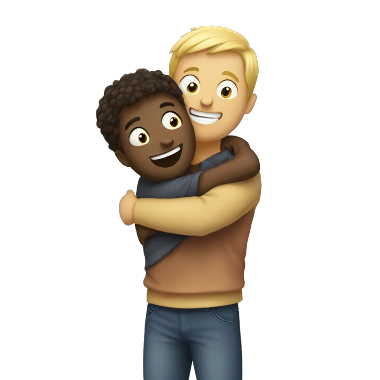 Hugging emoji