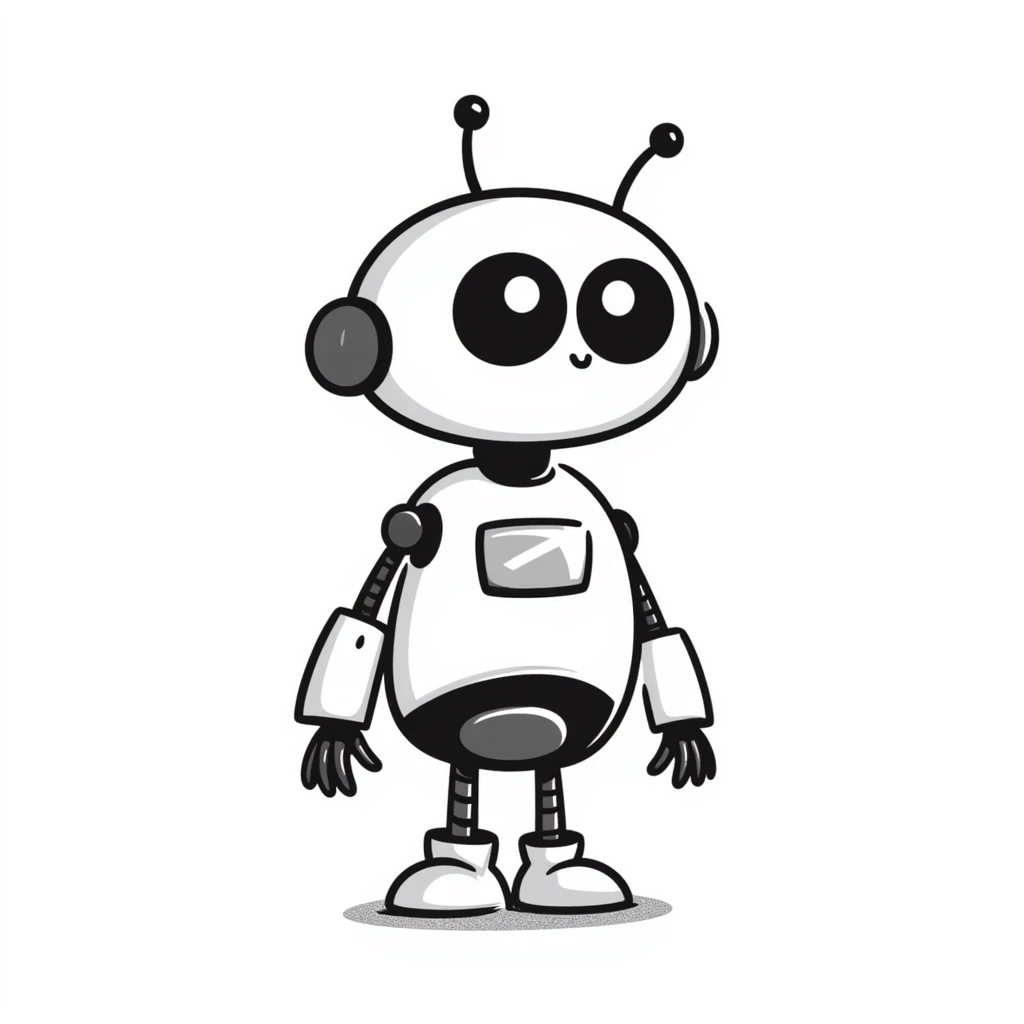 cute robot emoji