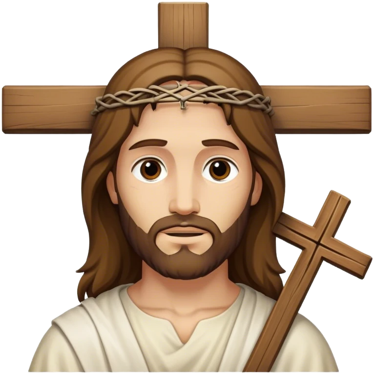 Cristo con cruz emoji