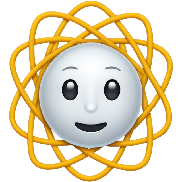 logo para una aplicación que se llama "Net Genius" usa el nombre de la aplicación para crear el logo emoji