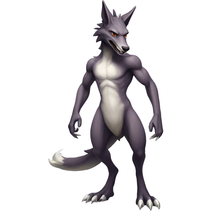 Sergal, full body emoji