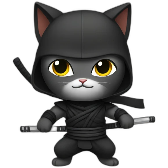 Ninja cat emoji
