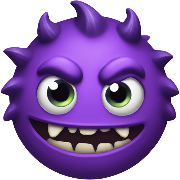 devious purple monster emoji