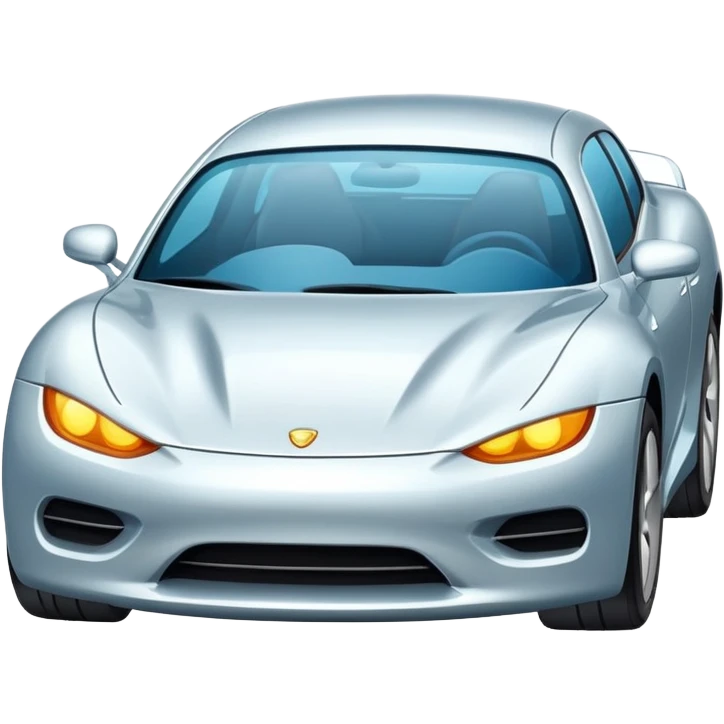 car with a shiny, protective layer emoji