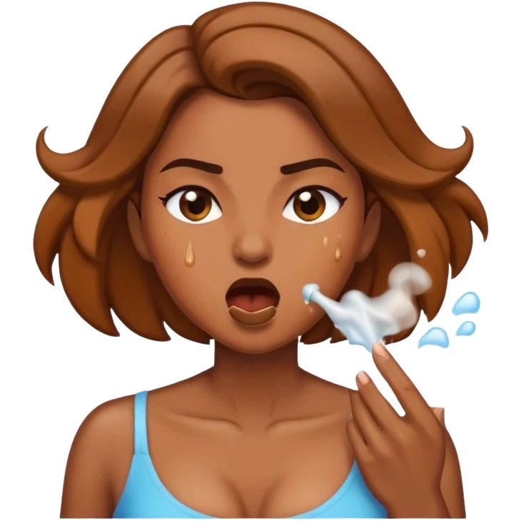 Hawk tuah  emoji