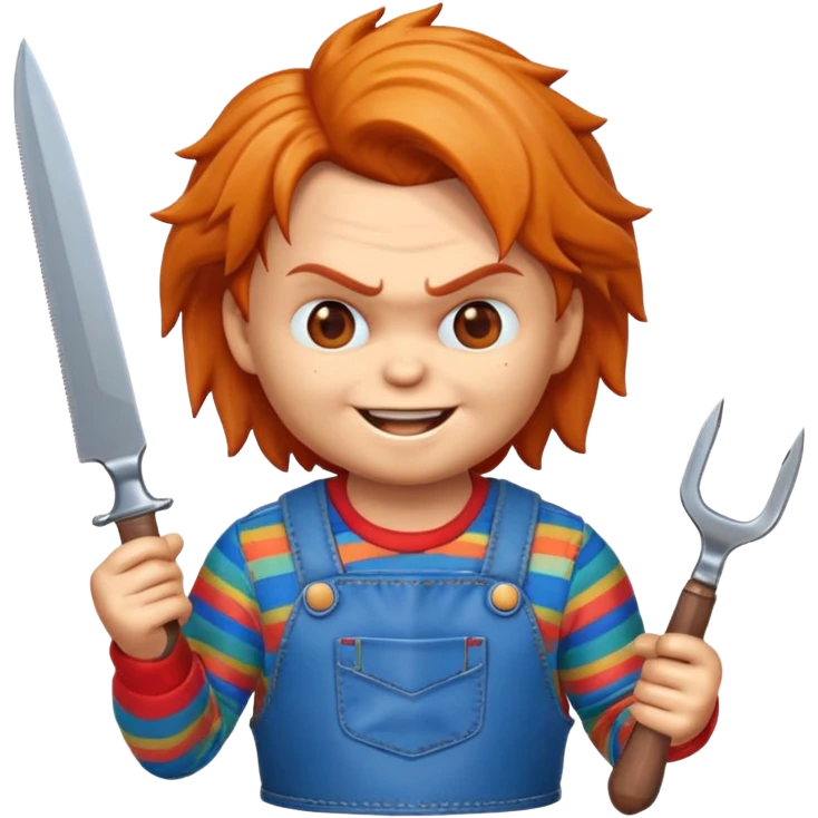 Un emojin de chuky emoji