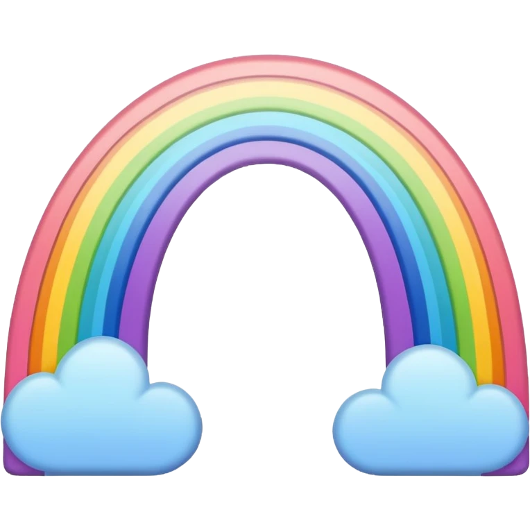 sweet dreams rainbow emoji