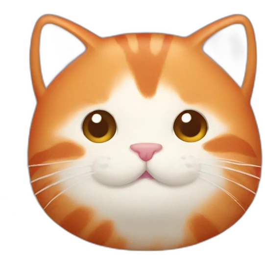 red cat mochi mochi emoji