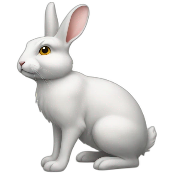 Lapin cretin emoji