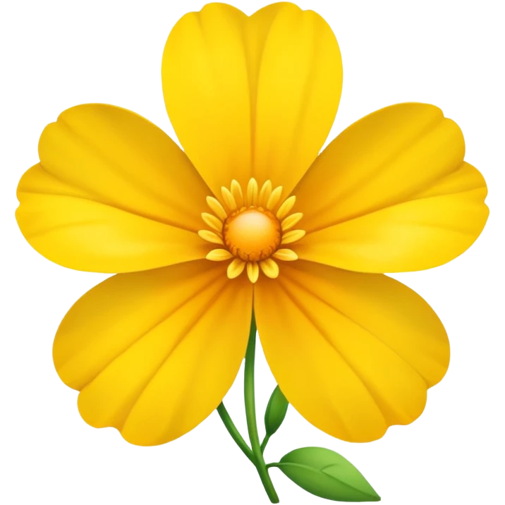 sarı çiçek emoji