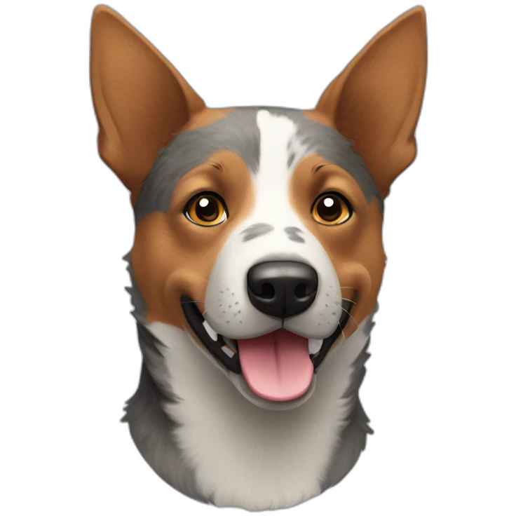 australian cattle dog emoji