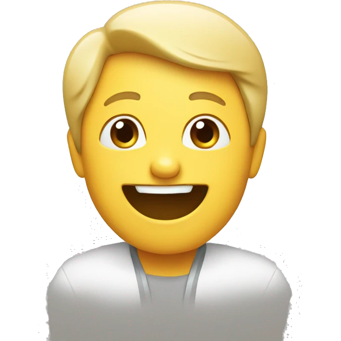 greeting waving happy person emoji