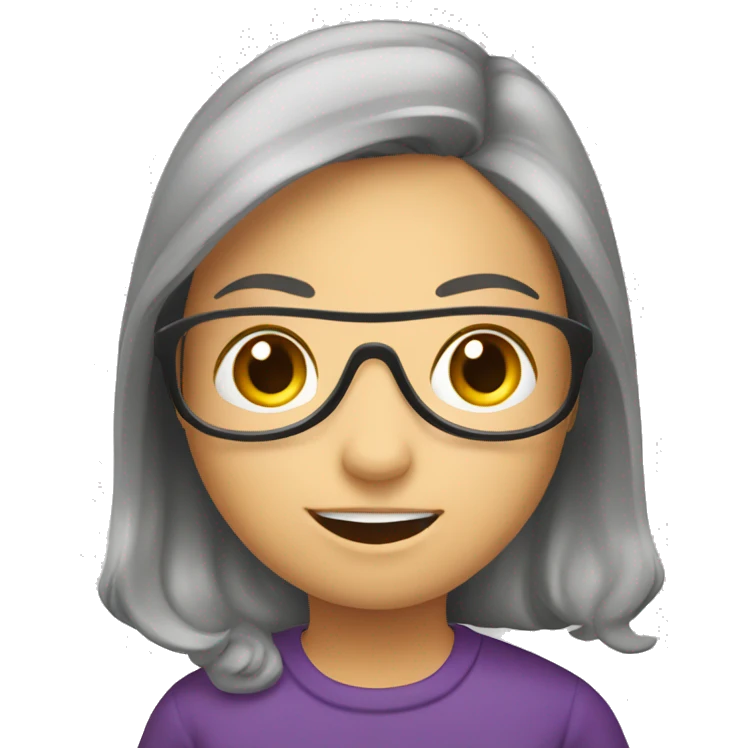 Speech and language pathologist emoji