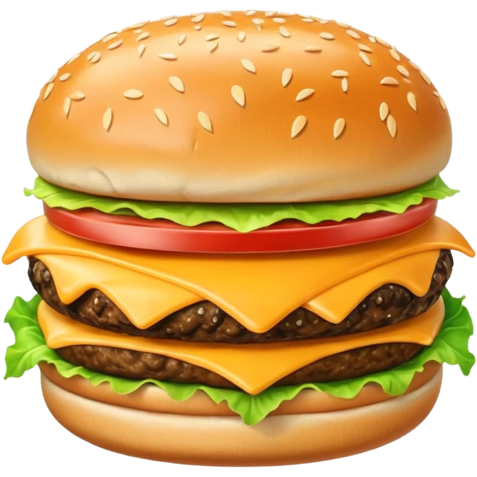 cheeseburger without tomato emoji