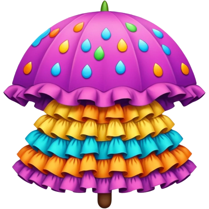 sombrinha de frevo emoji