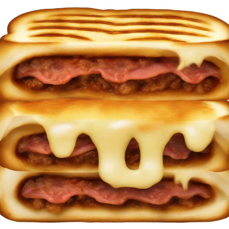 panini Bolognese with cheese  emoji