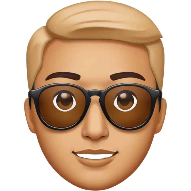 IShowSpeed inspired face, with sunglasses emoji