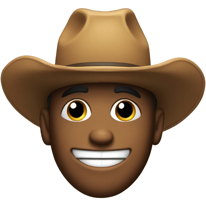 🙂‍↕️ with a cowboy hat  emoji