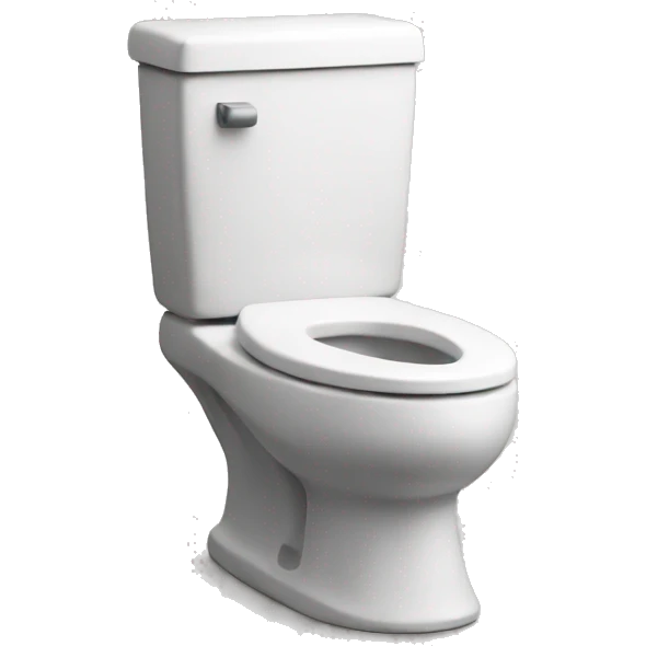 Thinking toilet emoji