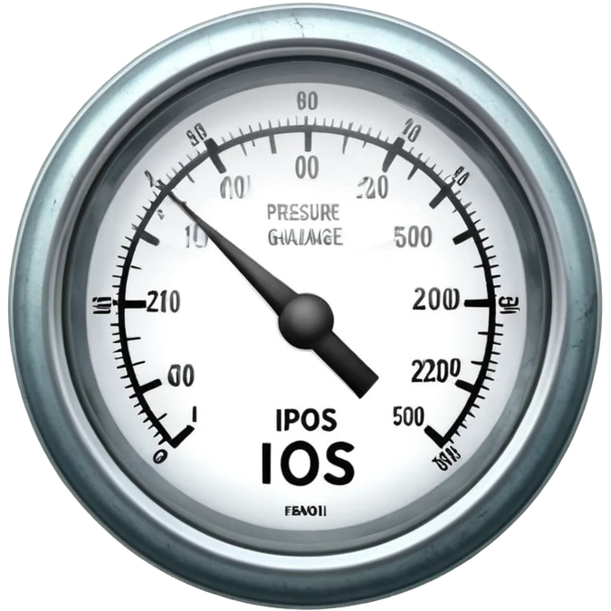 broken pressure gauge emoji