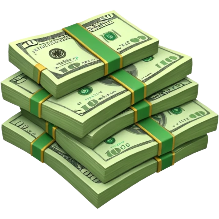 dollars paper money emoji