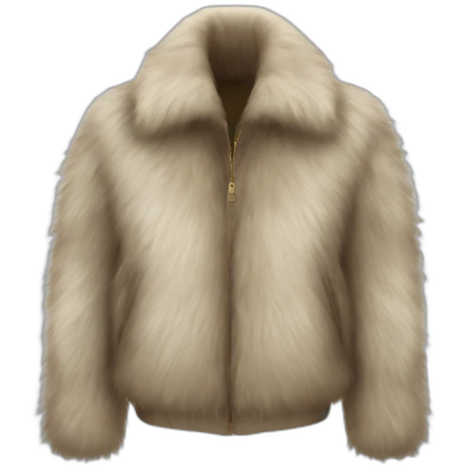 fur jacket emoji