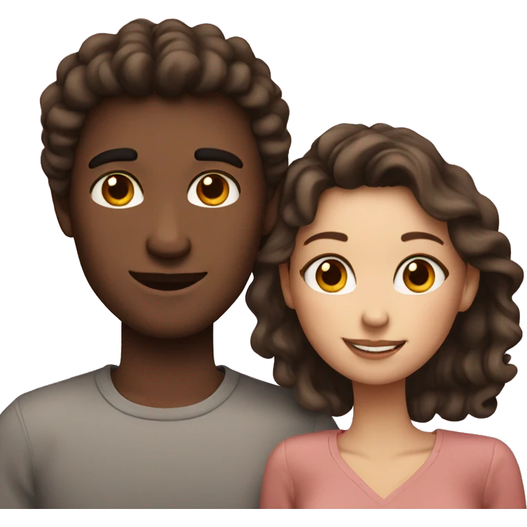 Fair skinned heart couple emoji