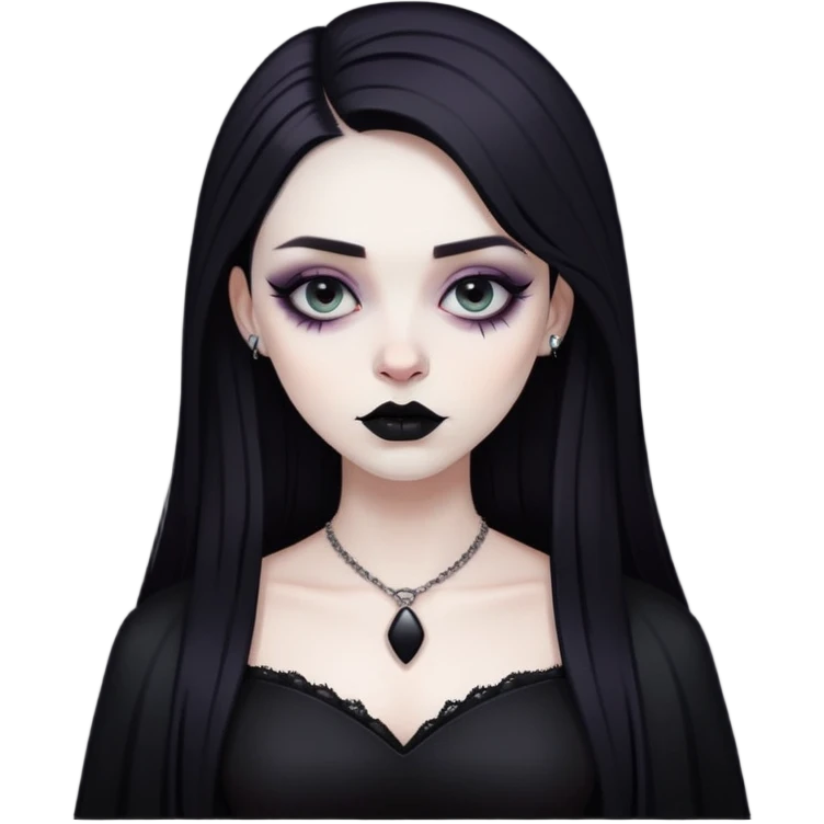 Goth emoji