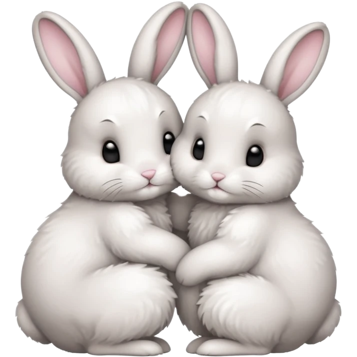 Bunny love emoji