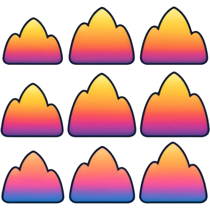 A number that is going up that is a six and a number going down that is a seven emoji