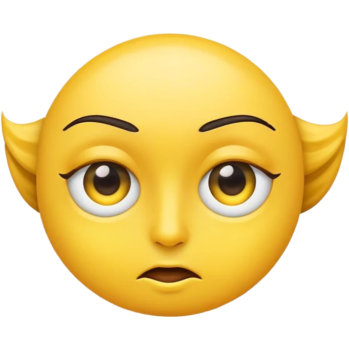 Side eye emoji  emoji