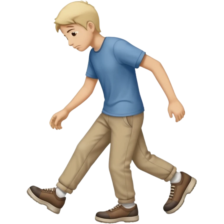 drag your ass (meaning really slow) emoji