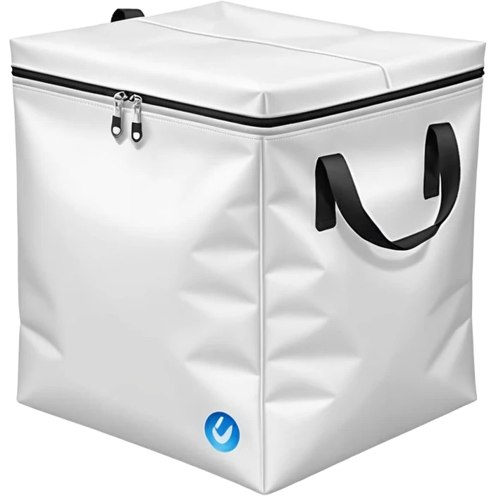 white Thermal Delivery Bags emoji