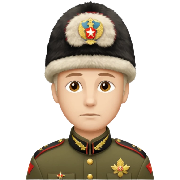 солдат в военной форме русский emoji
