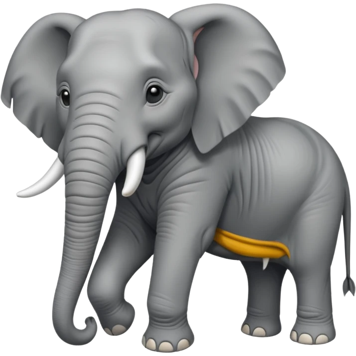 elephant whole body emoji