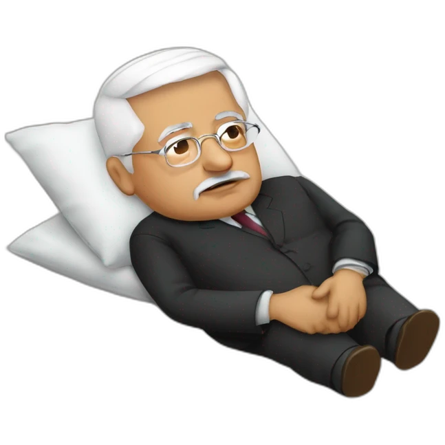Mahmoud abbas nap emoji