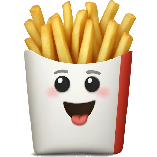 French fries  emoji