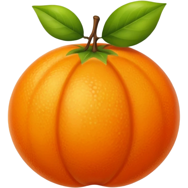 orange fruit emoji