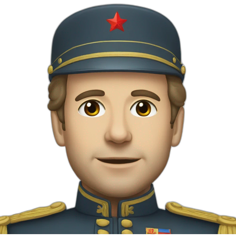 Macron URSS emoji