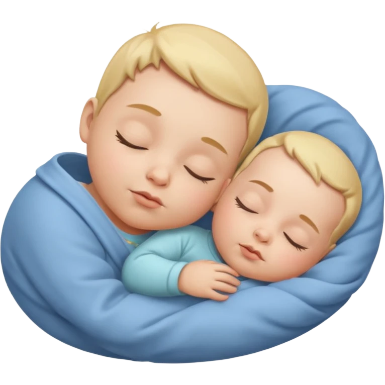 Sleepy baby emoji