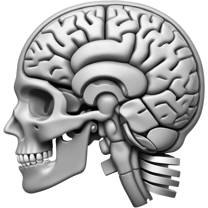 brain MRI scan radiological image emoji