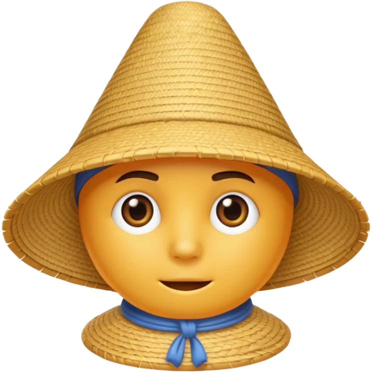 rice hat emoji