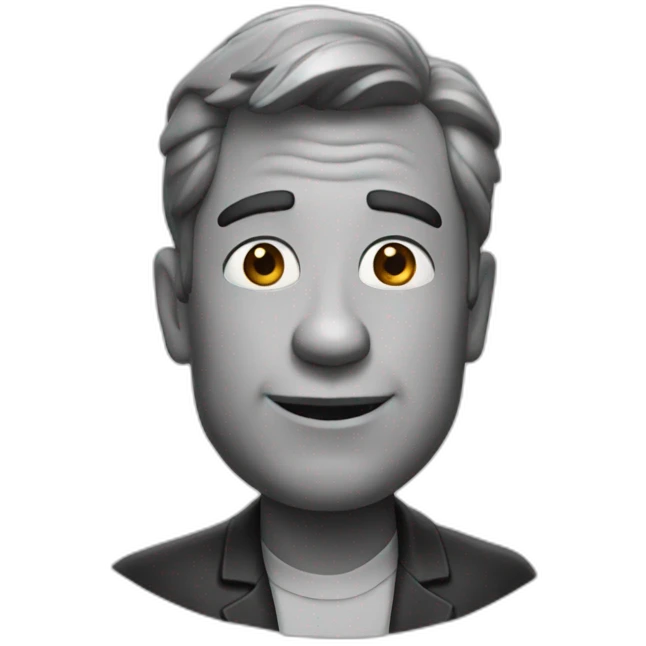 Ted from the movie emoji